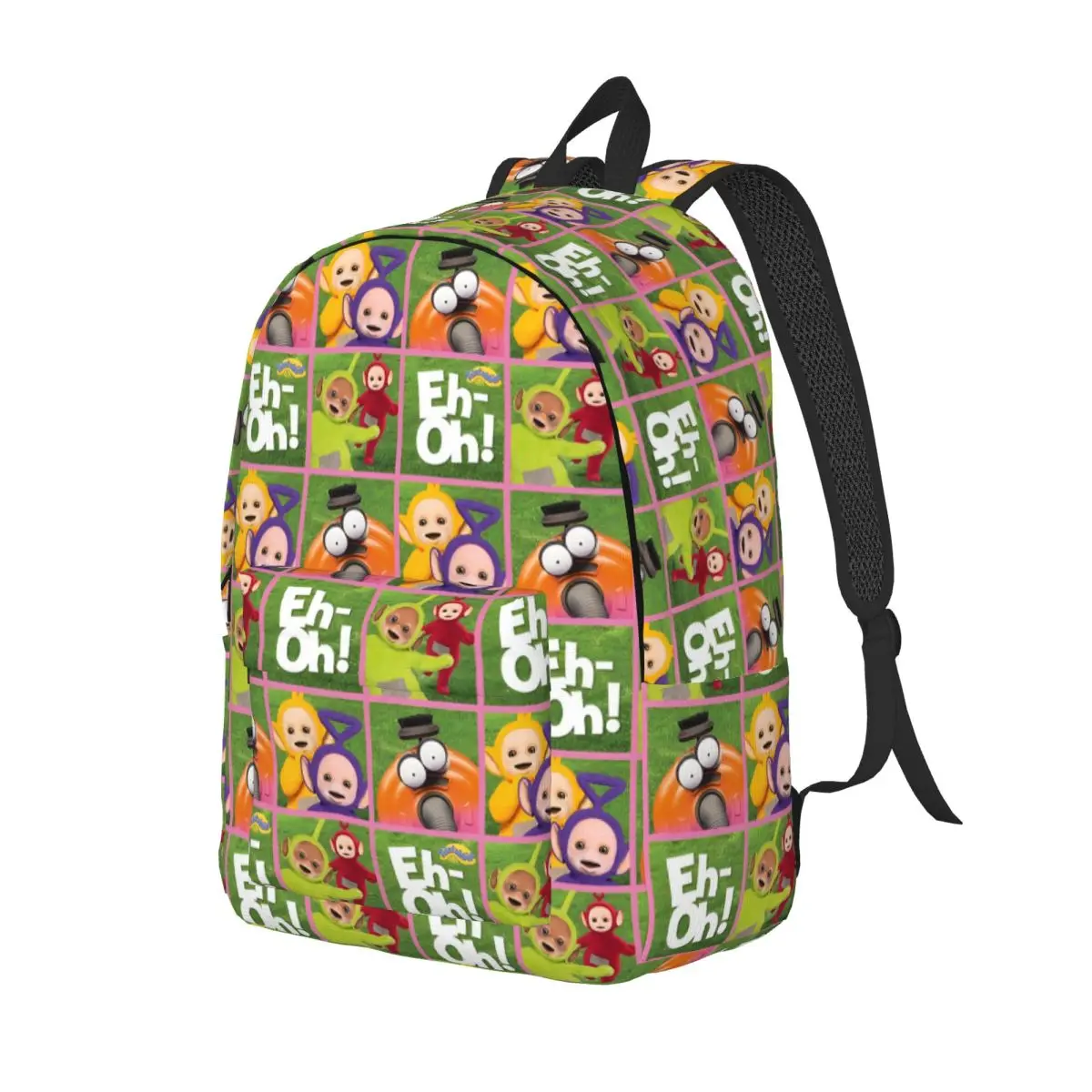 The-Teletubbies Tinky Winky Laa-Laa coolen Rucksack Outdoor-Student niedlichen Cartoon Daypack Männer Frauen Laptop Computer Umhängetasche