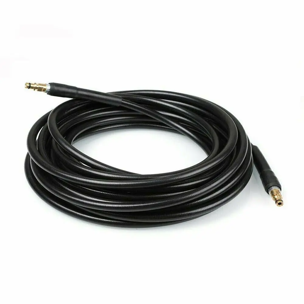 

1Pcs 6m/8m/10m Rubber High Pressure Car Washer Water Cleaning Extension Hose Clean Nozzle Pipe Cleaner fit for Karcher K1 K3