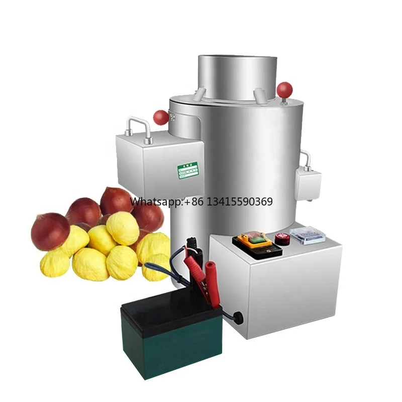 Factory Price Electric Chestnut Peeling Machine Chestnut Sheller Chestnut Peeler