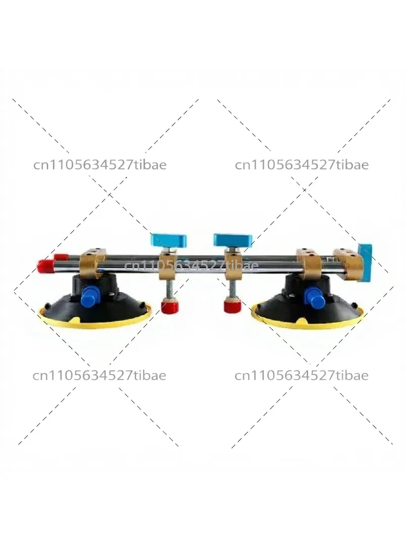 Marble Stone Seamless Splicer 150mm Manual Tile Leveling Tool with Vacuum Suction Cup for Stone Seam Setting