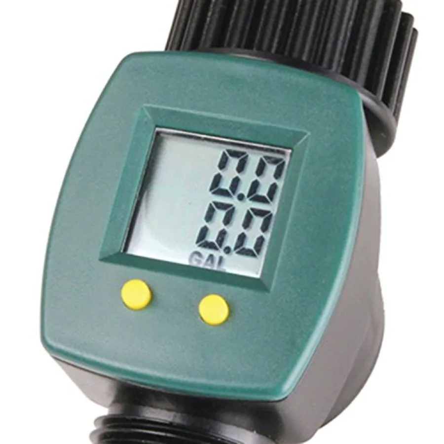 

P3 P0550 Water Meter for Garden Hose Measures Water Usage in Gallons or Liters Durable Plastic Design
