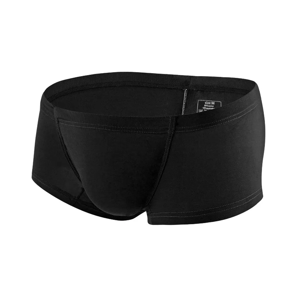 Men's Ice Silk Boxer Underwear U-Convex Breathable Panties Boxershorts Trunks  Boxer Shorts Sexy Trackless Underwear