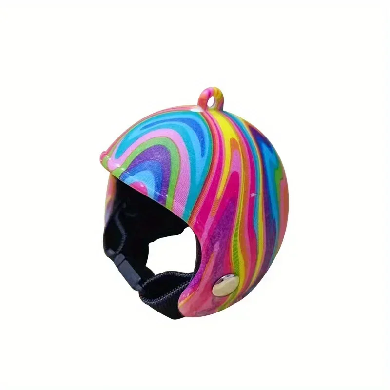 New Helmet Chicken Pet Supplies Protection Chicken Hat Hamster Funny Head Hoop Bird Toy Doll Animal Head Cover