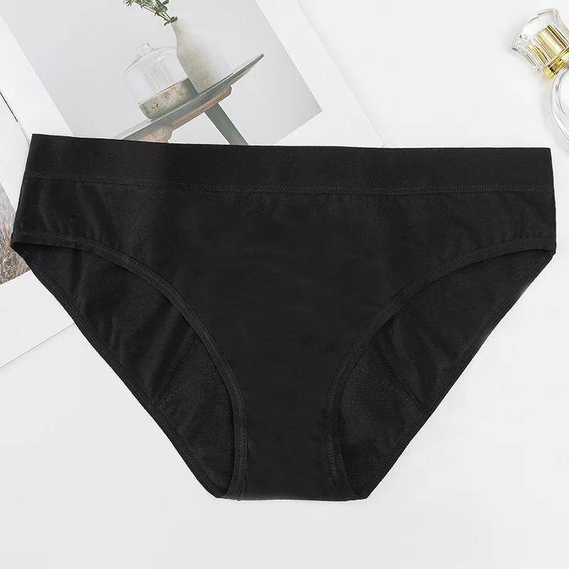 4 Layers Menstrual Panties Absorption Maternity Physiological Incontinence Breathable Briefs Waterproof Period Women Underwear - Image 4