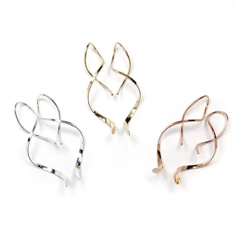 31BB Stainless Steel Ear Line Irregular Earrings Line Earrings Threader Earrings Party Jewelry for Girl