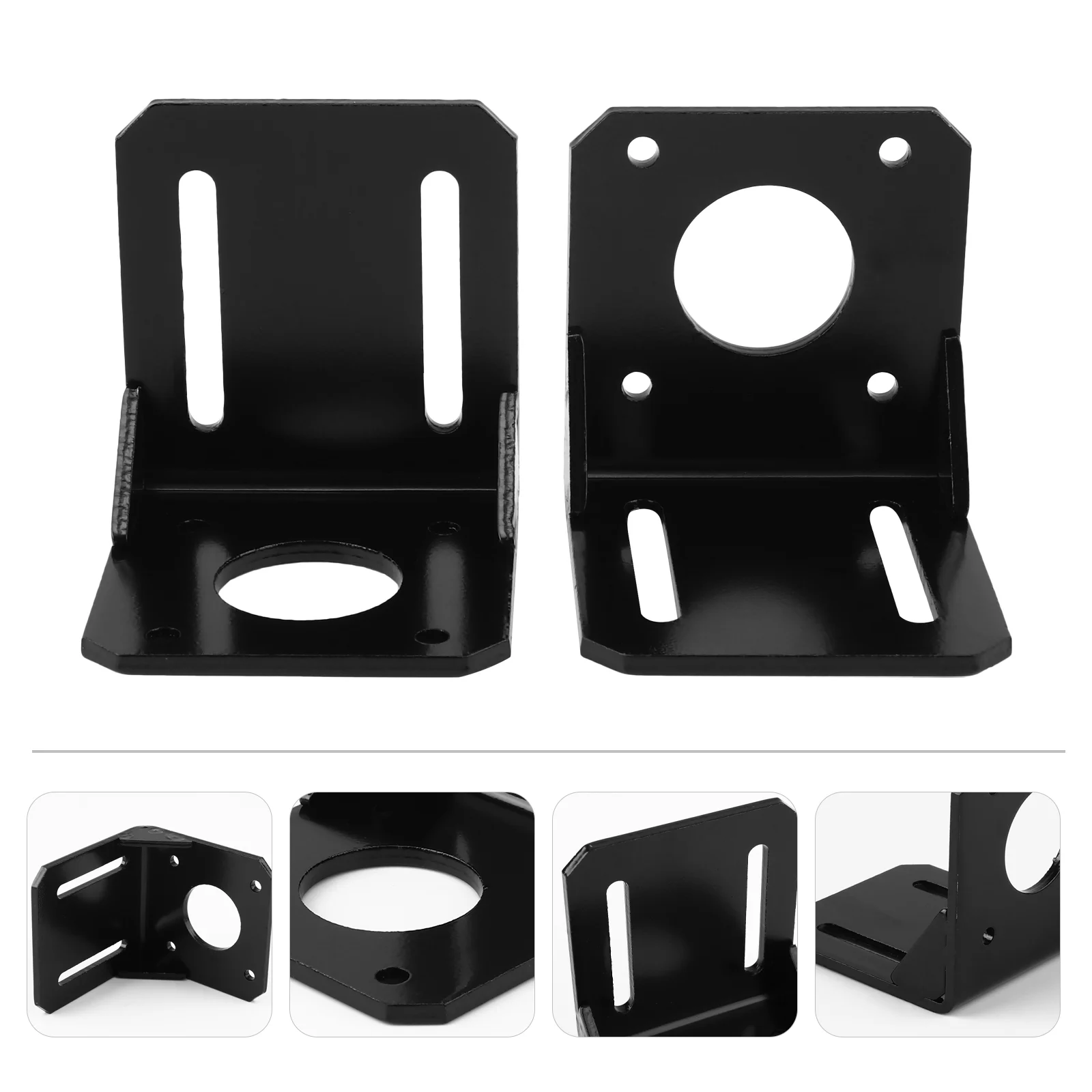 

2 шт. кронштейн двигателя, подставка для 3D-принтера, держатель шага, аксессуары, аксессуары, опора для крепления, металлические принадлежности