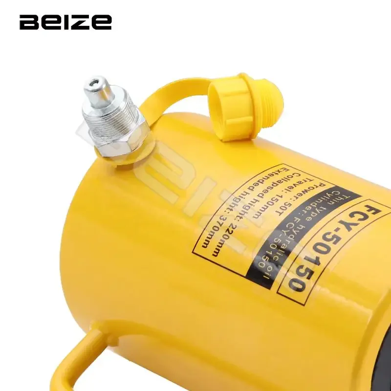 150mm 길이 유형 유압 실린더 FCY-50150의 50T 스트로크 출력을 갖춘 유압 잭