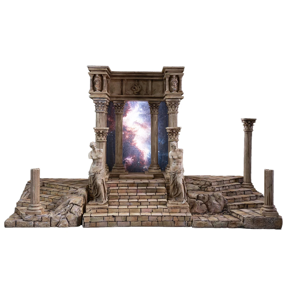 

HIPLAY MMMTOYS Ancient Ruins Diorama Scene Base Fit 1/12 Scale 6-inches Action Figure