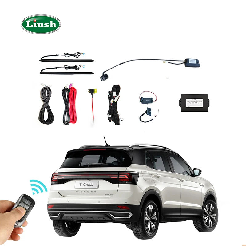 Remote Control Smart Electric Trunk With Kick Sensor For Volkswagen T-Cross 2024 Power Tailgate