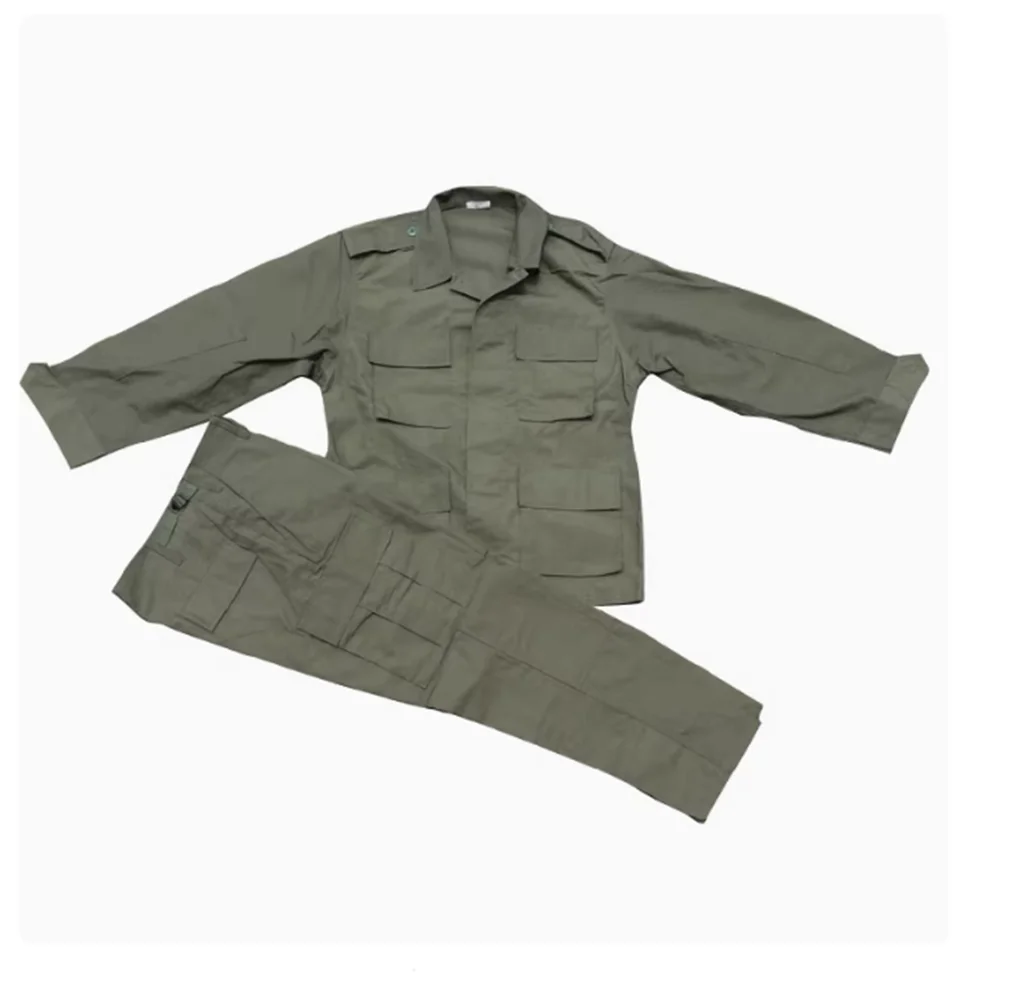 RG ranger green TCU Battle Dress Uniform BDU Combat polowanie trening na świeżym powietrzu sport Old School zestaw z długim rękawem + spodnie ﻿