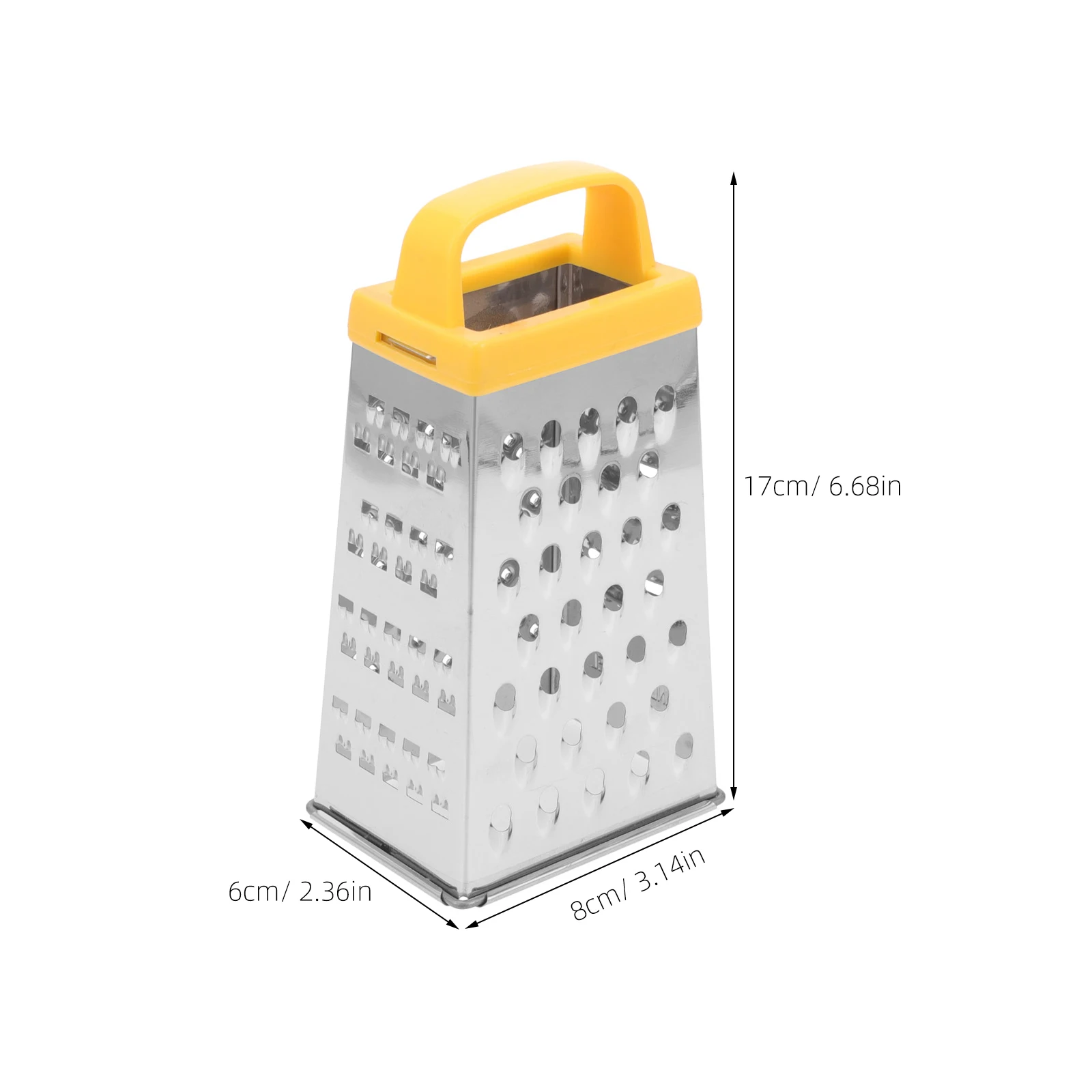 

Stainless Steel Cheese Grater Vegetable Slicer Multi Function Food Processor Kitchen Tool Box Set Garlic Mincer