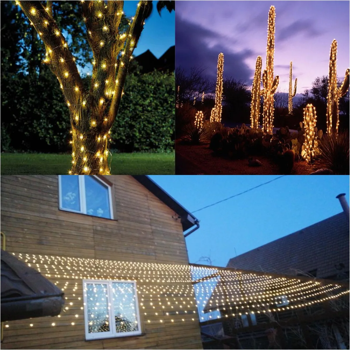 30m 50m 100m 200m LED String Lights Street Fairy Light impermeabile per luci natalizie all'aperto decorazione di nozze per le vacanze