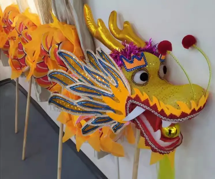 Costume de brevdu Dragon 5.5m, Taille 6, pour Enfant de 3 à 8 Ans, Spectacle de ix, Scène Folklorique, Chine