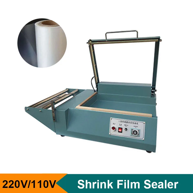 Professional L Bar Manual POF PVC PP Film Wrap Bag Box Cutting Sealer Sealing Machine for Shrink Tunnel Machine Shrink Cutter