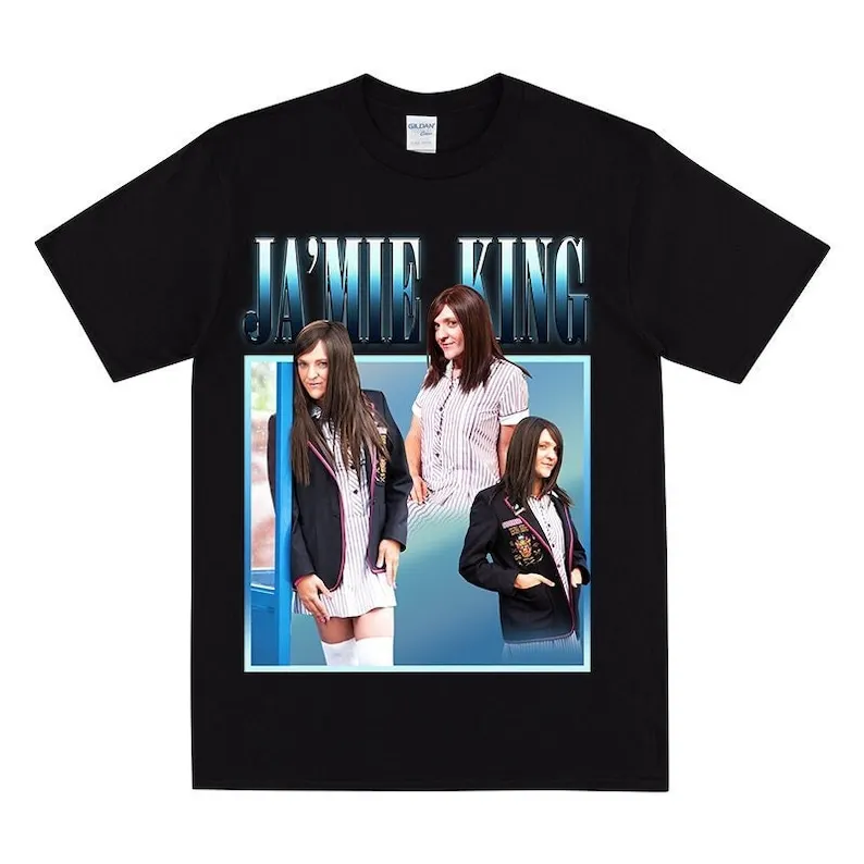 Ja'mie King Homage T-Shirt for Men Australian Pop Culture Private School Girl I'm so Random I Cant Believe Did That