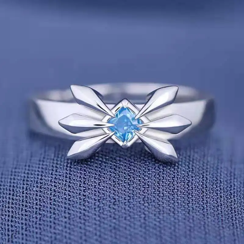 Touhou Project Fumo Gensokyo Cirno 9 Ring Costume Cosplay Accessory Merch Prop Gift