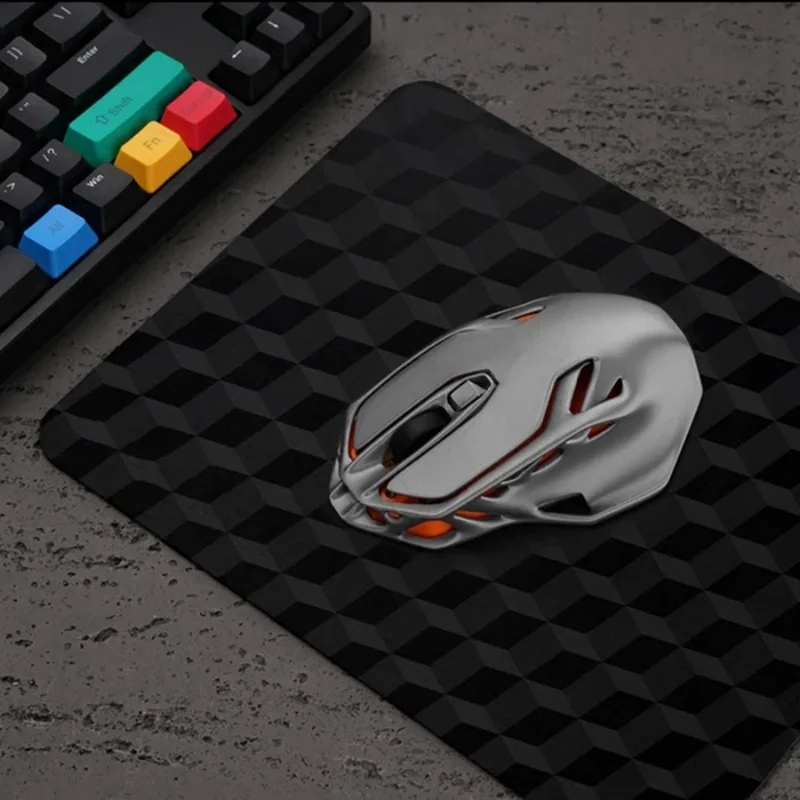 For Bamboo Lab DIY 3D Printing Wireless Mouse Kit Model 002 Computer Mouse Components with Printer Parts and Hardware-A25R