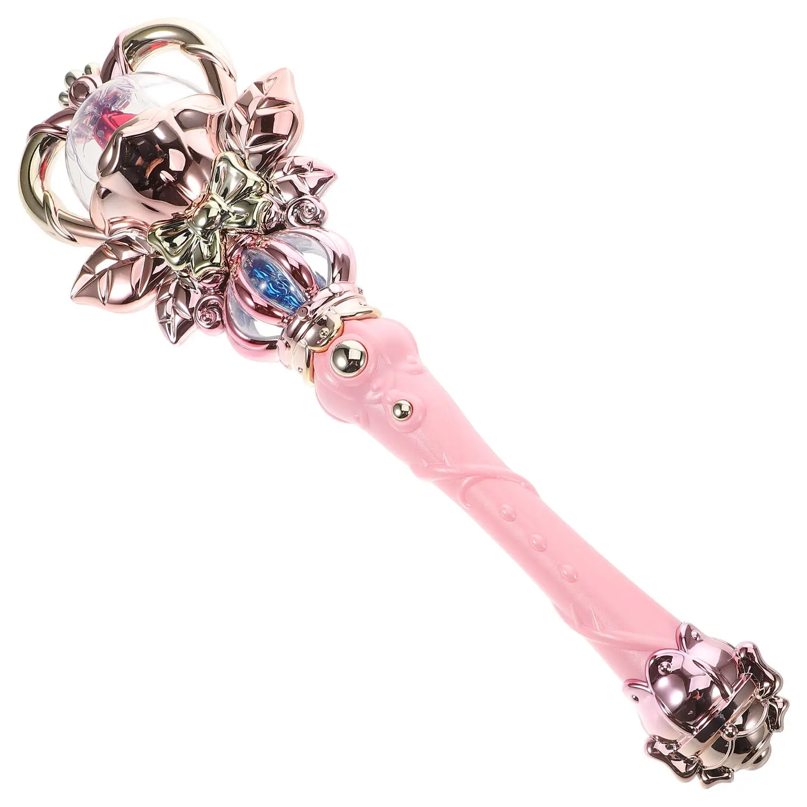 

Princess Wand Light Up Sparkly for Girls Valentine Day Present Enchanting Music and Lights Versatile Use Any Occasion