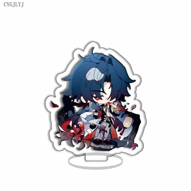 Honkai: Star Rail Figures Luocha Natasha Jing Yuan Cosplay Acrylic Stand Model Plate Desk Decor Standing Sign Keychain Cosplay