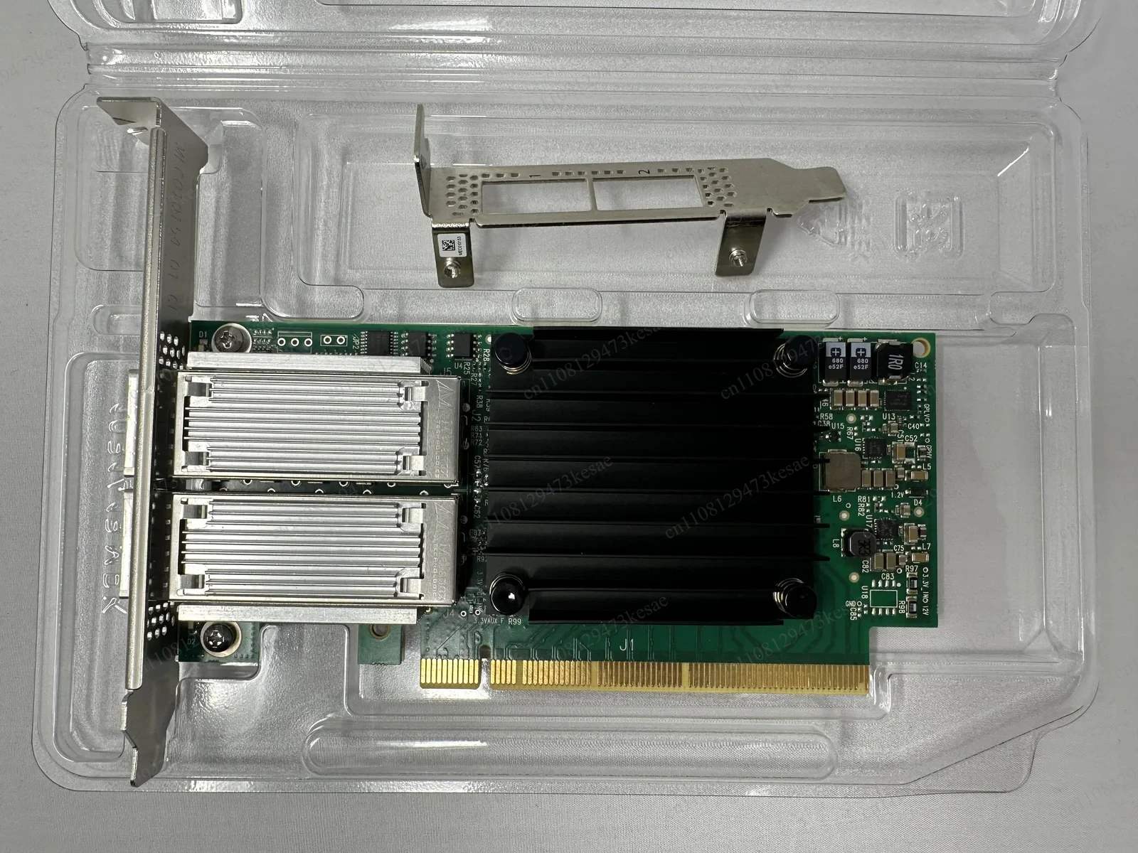 Mellanox MCX414A-BCAT ConnectX-4 EN Dual Port 40/56GbE QSFP28 PCIe 3.0 x8 Network Adapter Card