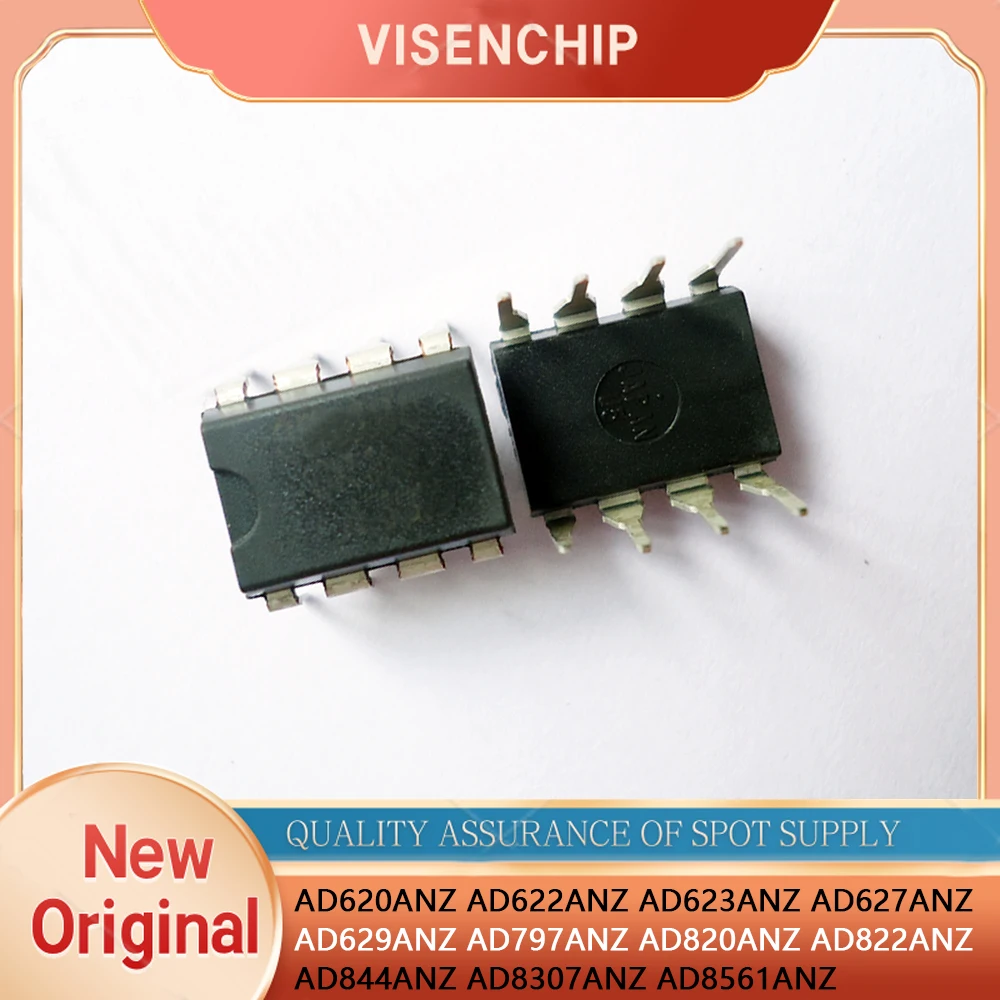 5piece New AD620ANZ AD622ANZ AD623ANZ AD627ANZ AD629ANZ AD797ANZ AD820ANZ AD822ANZ AD844ANZ AD8561ANZ AD8307ANZ DIP-8