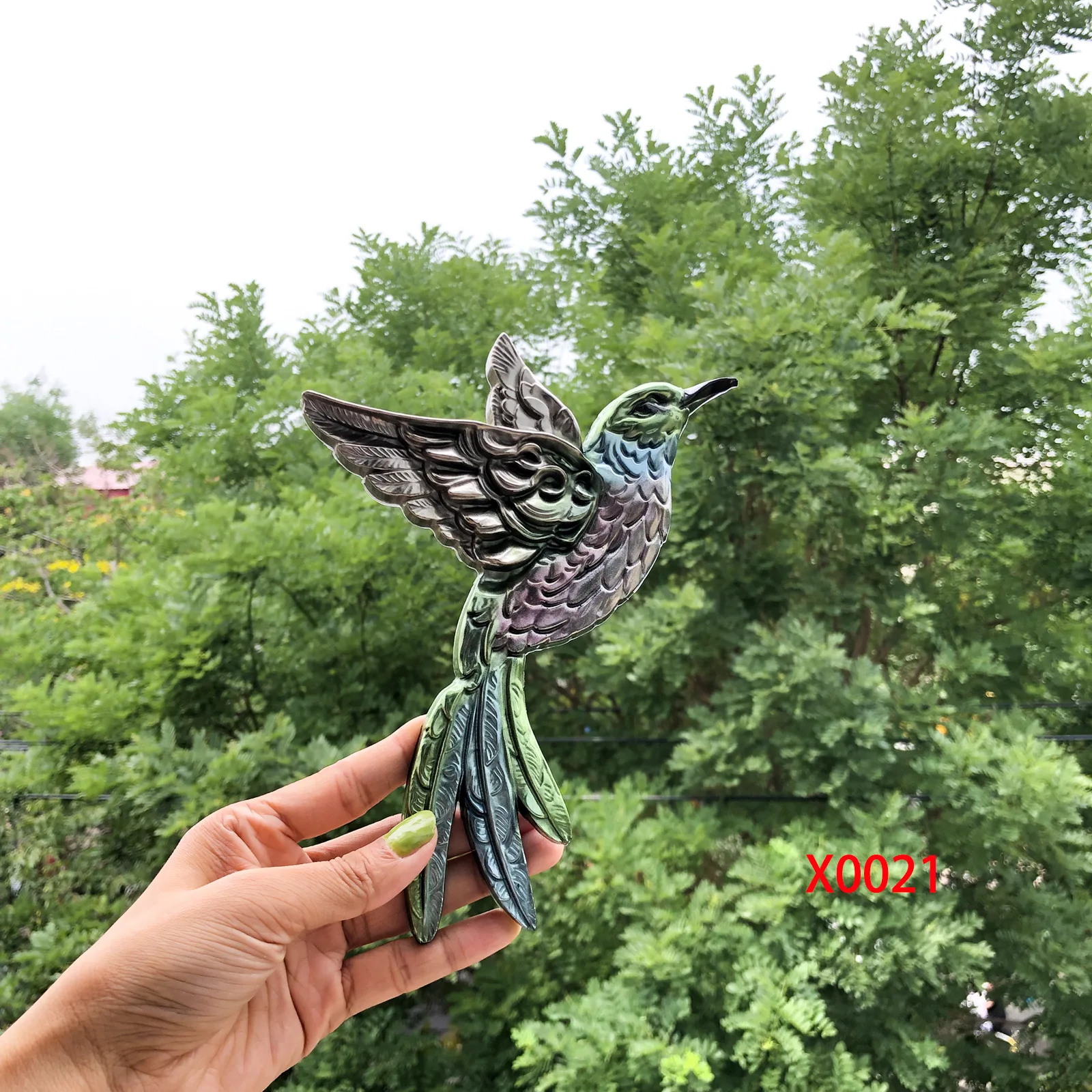 Moule mural en Silicone 3d oiseau volant, décoration de bureau, moule en plâtre époxy cristal, bricolage, décoration de maison, moule en résine époxy