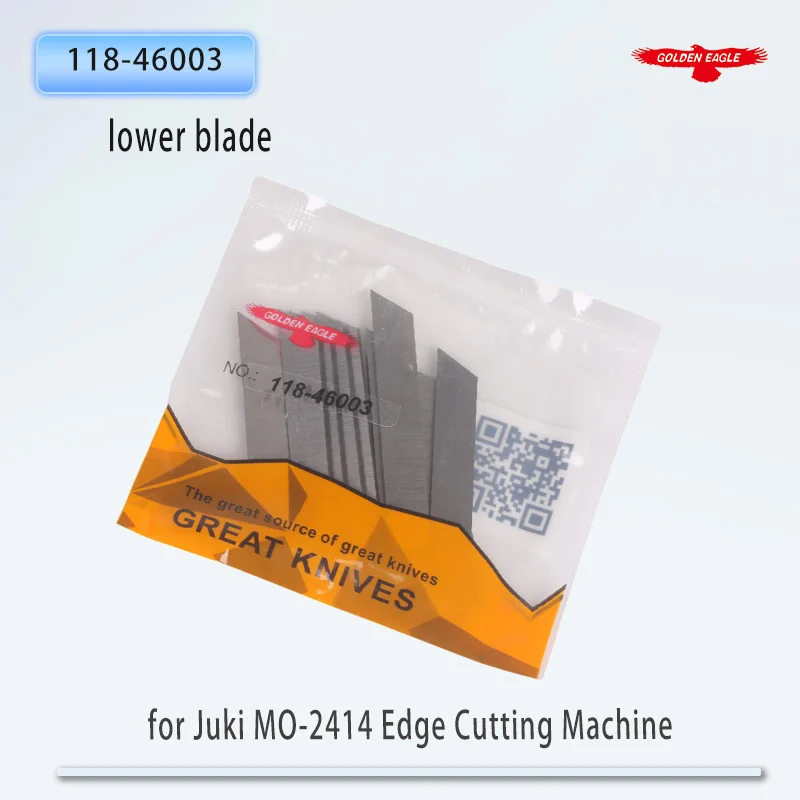 Golden Eagle For Juki MO-2414 Edge Cutting Machine Lower Knife 118-46003 Overpass Sewing Machine Sewing Machine Accessories