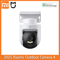 Xiaomi Outdoor Smart Camera 4 WiFi 6 AI Humanoid Detection Full-color Night Vision 8MP 4K Two-way Voice Call Work For MiHome APP