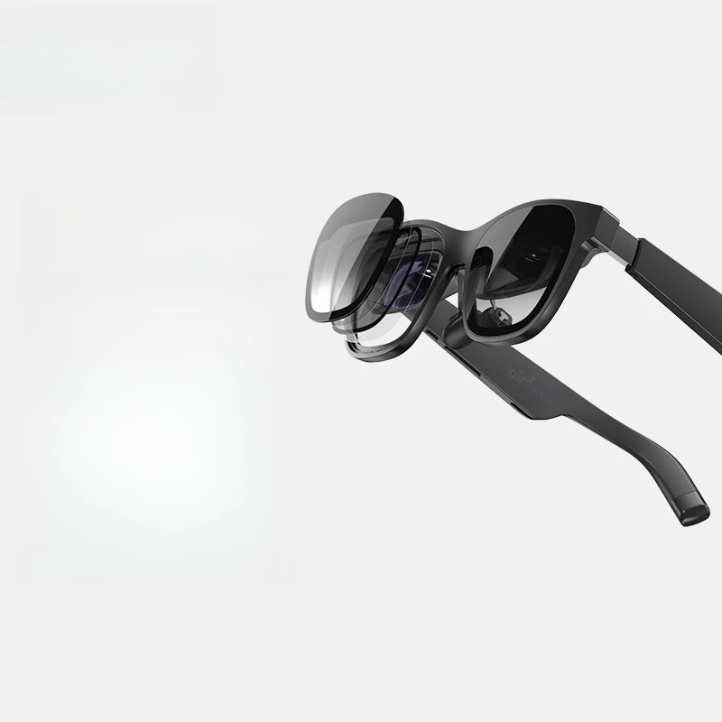 

Smart AR glasses electrochromic translation glasses drone glasses space projection
