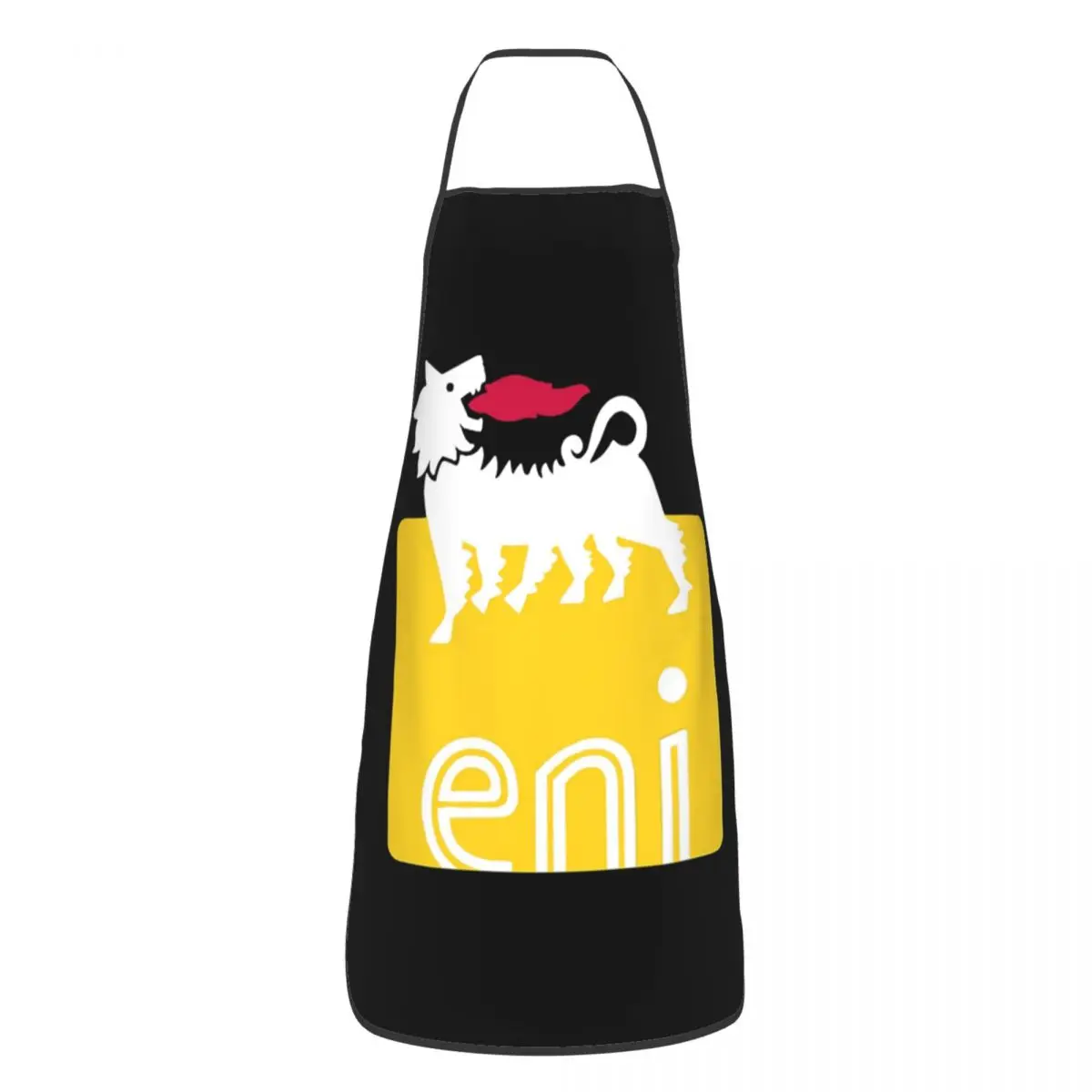 Agips Eni Racing Car Oil Apron Chef Cooking Tablier Sleeveless Bib Kitchen Cleaning Pinafore for Women Men Painting