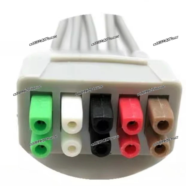 E9008LA خمسة الرصاص مشبك نوع ECG سلك الرصاص VS نوع سلك الرصاص VS نوع سلك الرصاص المتكامل #4