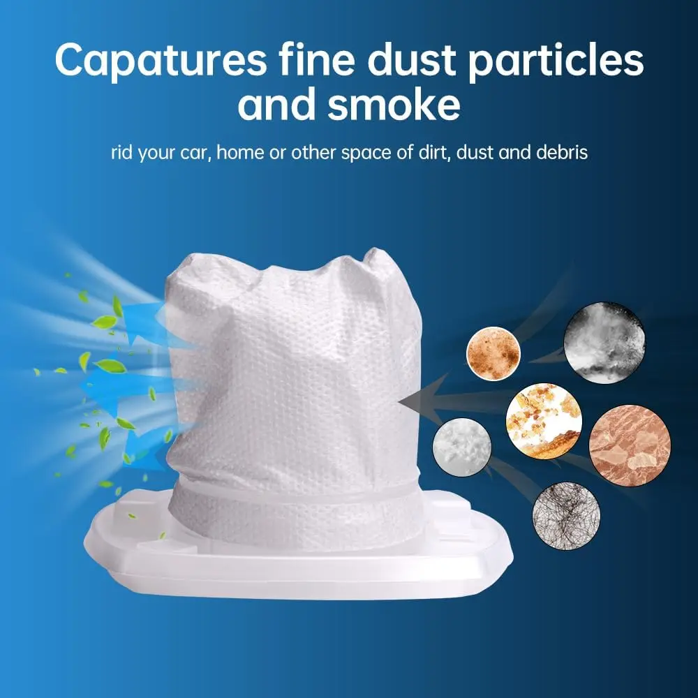 فلتر بديل VF110 لـ BLACK+DECKER Dustbuster CHV9610 CHV1210 CHV1410 CHV1510 BDH2000L (4 مرشحات + 1 فرشاة)