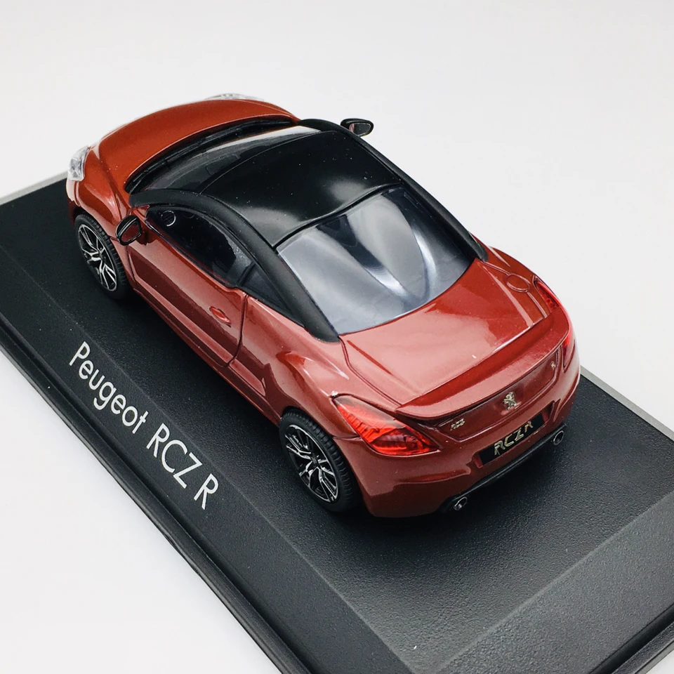 Static Metal Ornaments 1/43 Scale Peugeot Rcz-r Performance Trot