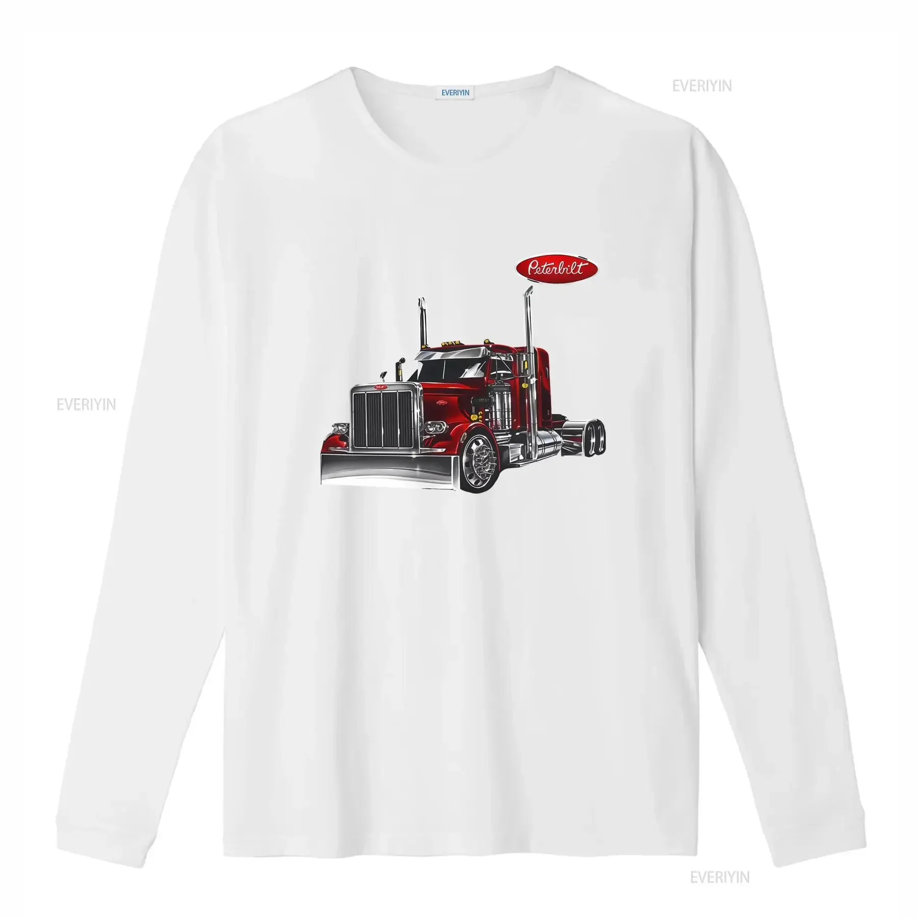Peterbilt Truck T shirt for Trucker Fans Perfect Idea vintage Washed Casual Top For Everyday Wear homme Unisex Soft streetwear image 4