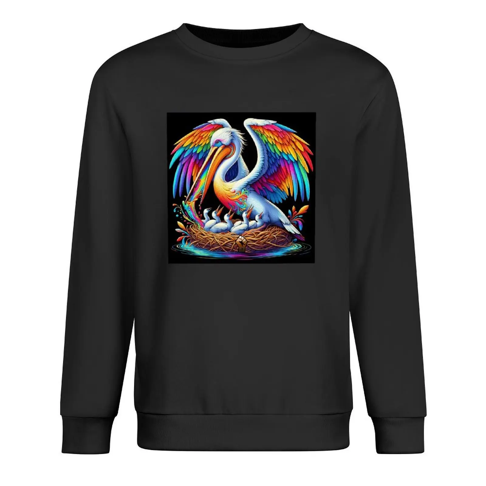 

Pride Pelican Pullover men's sweat-shirt korean style clothes winter clothes autumn new hoodies and sweatshirts