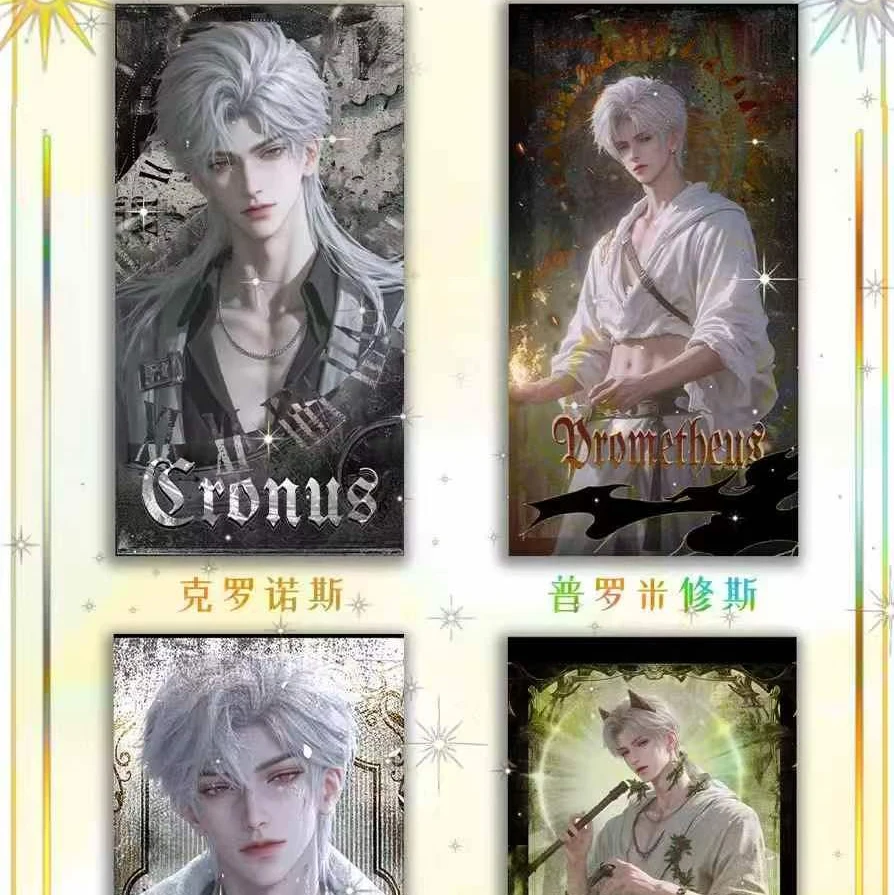 مجموعة تذاكر الحب والعميق أنيمي المجسمة للأساطير اليونانية العلامة التجارية العاطفة 7 × 15 سم تصميم حرفة ممتازة