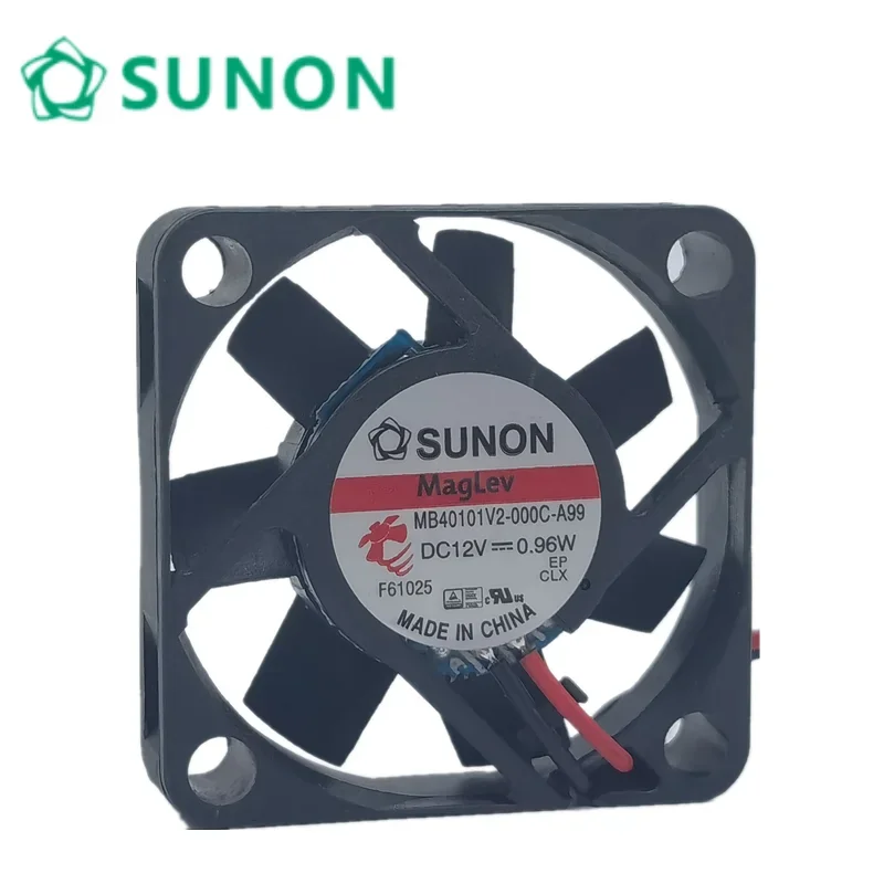 New For sunon MB40101V2-000C-A99 DC 12V 0.96W 4010 40*40*10mm 4cm cooler silent magnetic levitation fan