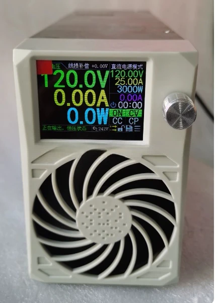 Adjustable Power Supply Module ZXD2400 V4.3 Color, Screen 0 - 120V/0 - 25A,  60V/ 50A
