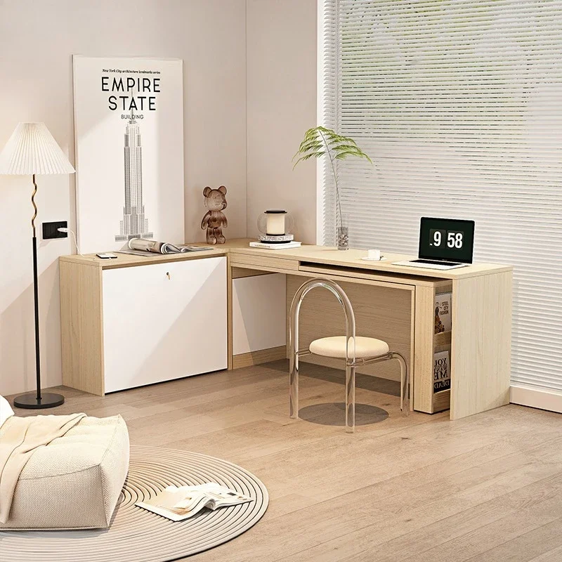 log wind folding bed office lunch break rotatable desk integrated nap artifact invisible bed 8CH29