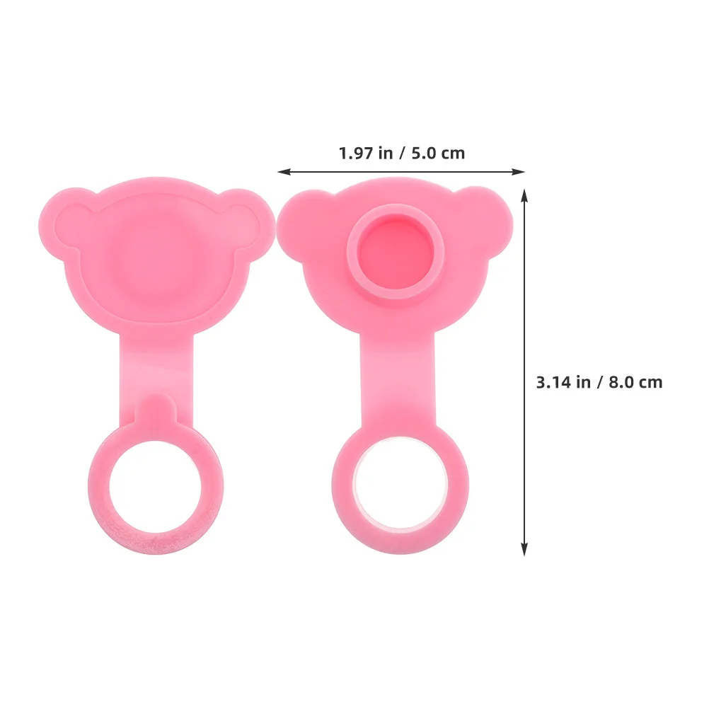 2 قطعة حمام الطفل سدادة سيليكون العالمي قابس التصريف مانعة للتسرب سهلة نظيفة حمام ملحق دش قابس التصريف حوض أداة إيقاف الماء #6