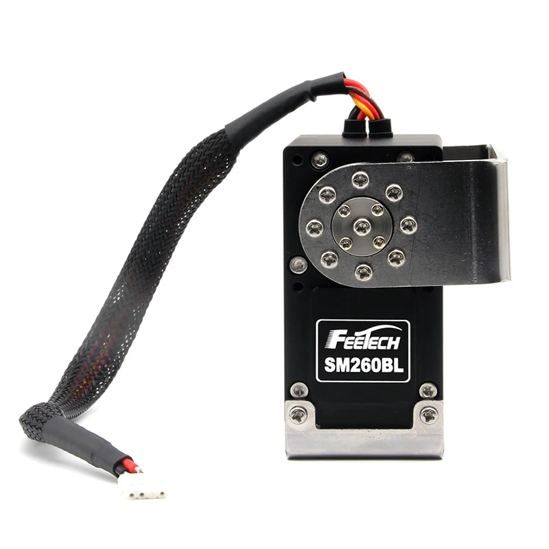 SM260BL 24 فولت الرقمية الصلب التروس 4 القطب فرش السيارات مقاوم للماء IP68 RC سيرفو HS-1005SGT ل 1/5 سيارة الطائرات بدون طيار روبوت الصناعة