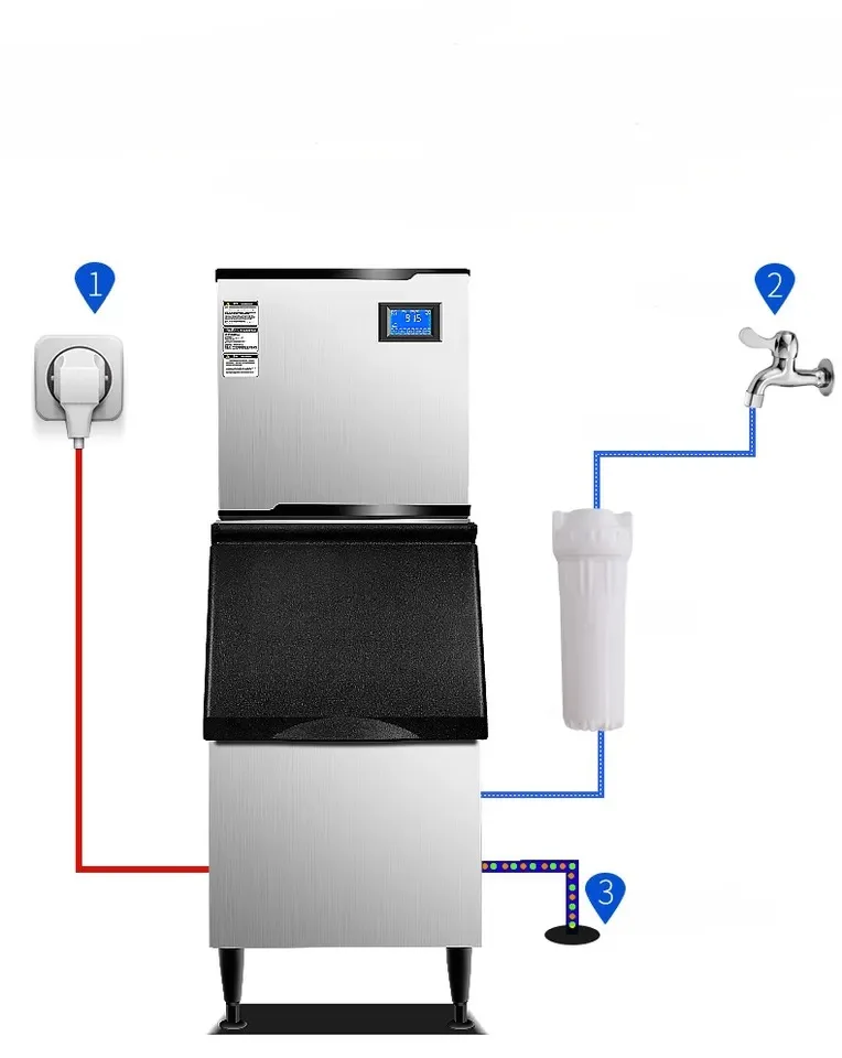 Ice Machine Commercial Separate Type Ice Cube Maker