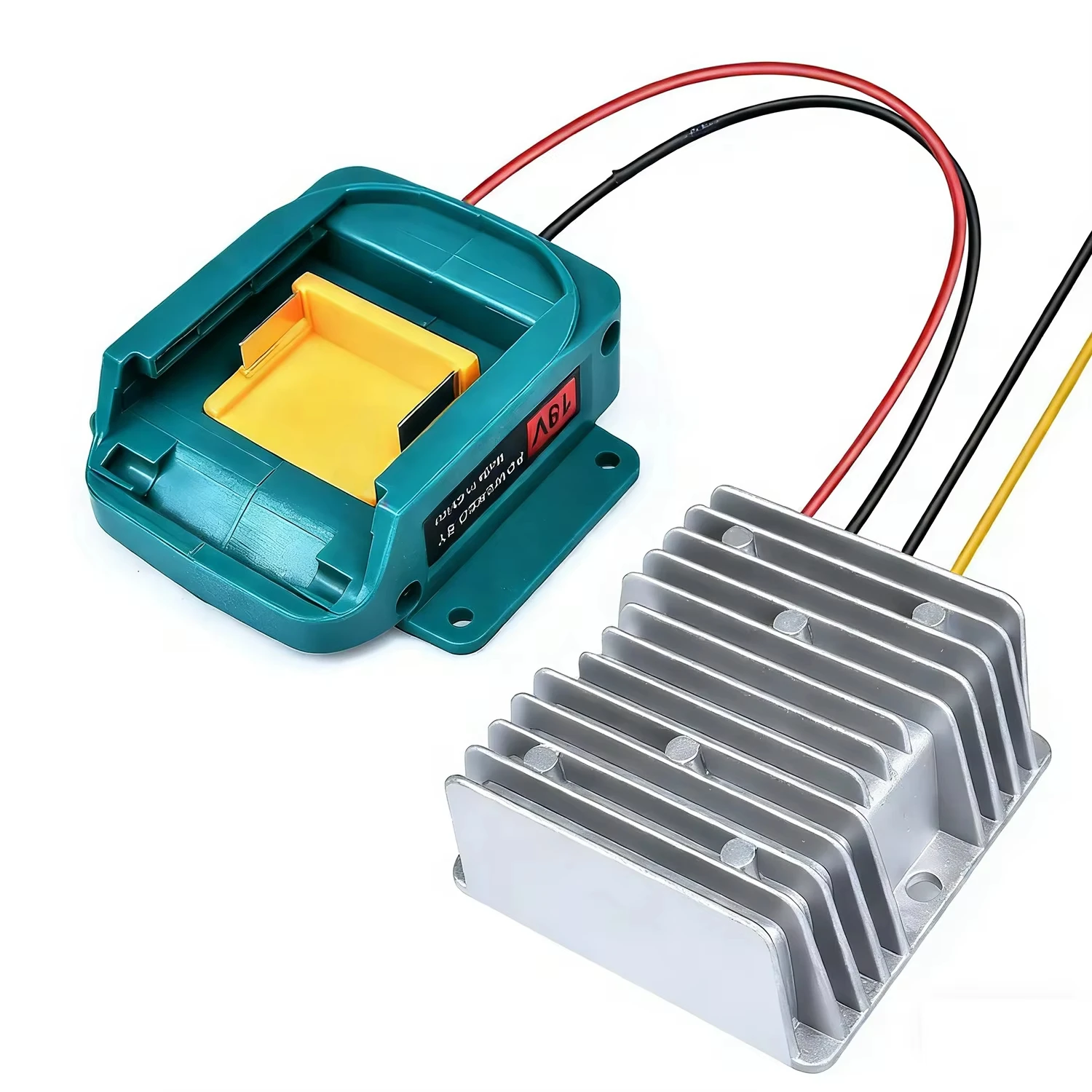 DC 18V auf 12V Buck-Konverter für Makita Li-Ionen-Akku, automatischer Spannungsregler 240W für Auto, LKW, Golfwagen, LED – Detail 3