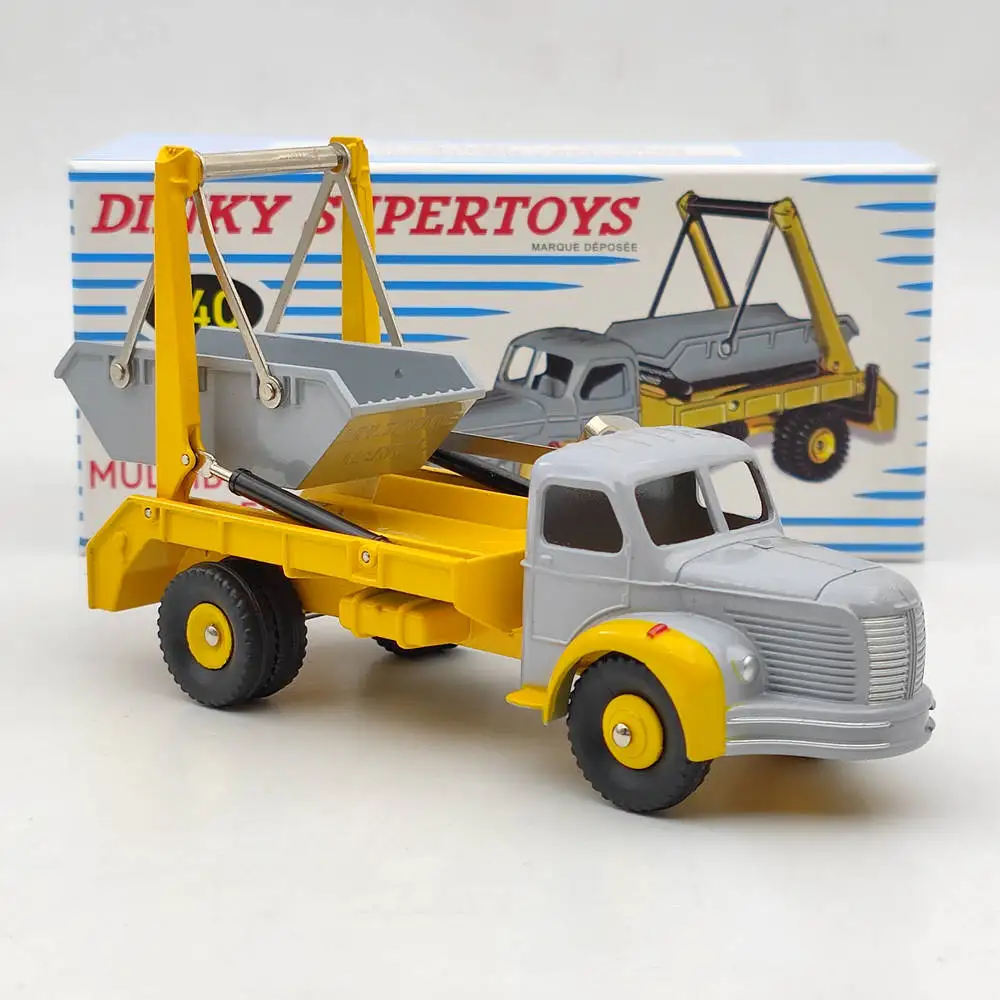 Atlas Dinky Toys-Camion Berliet Multibenne Marrel 34C, modelos a escala 1:43, colección de coches