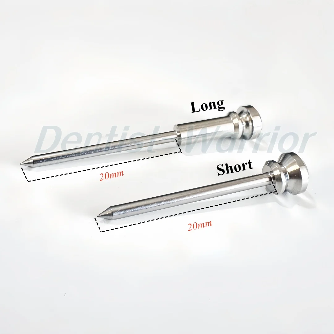 ⌀1.5mm Dental Guided Anchor Pins Long/Short Guided Twist Drill Shaft Guided Implant Template Fixation Pins