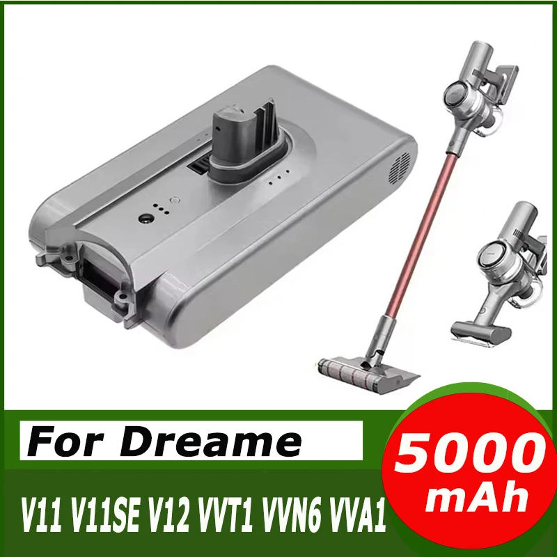 25,2 V Ersatzakku für Dreame V11 V11SE V12 VVT1 VVN5 VVN6 VVA1 kabelloser Staubsauger 18650 Akku