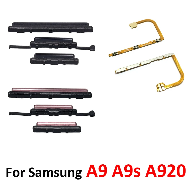 For Samsung Galaxy A8 A8+ A9 A9s 2018 A920 A920F A530 A730 Phone New External Volume Power Button Side Key Flex Cable