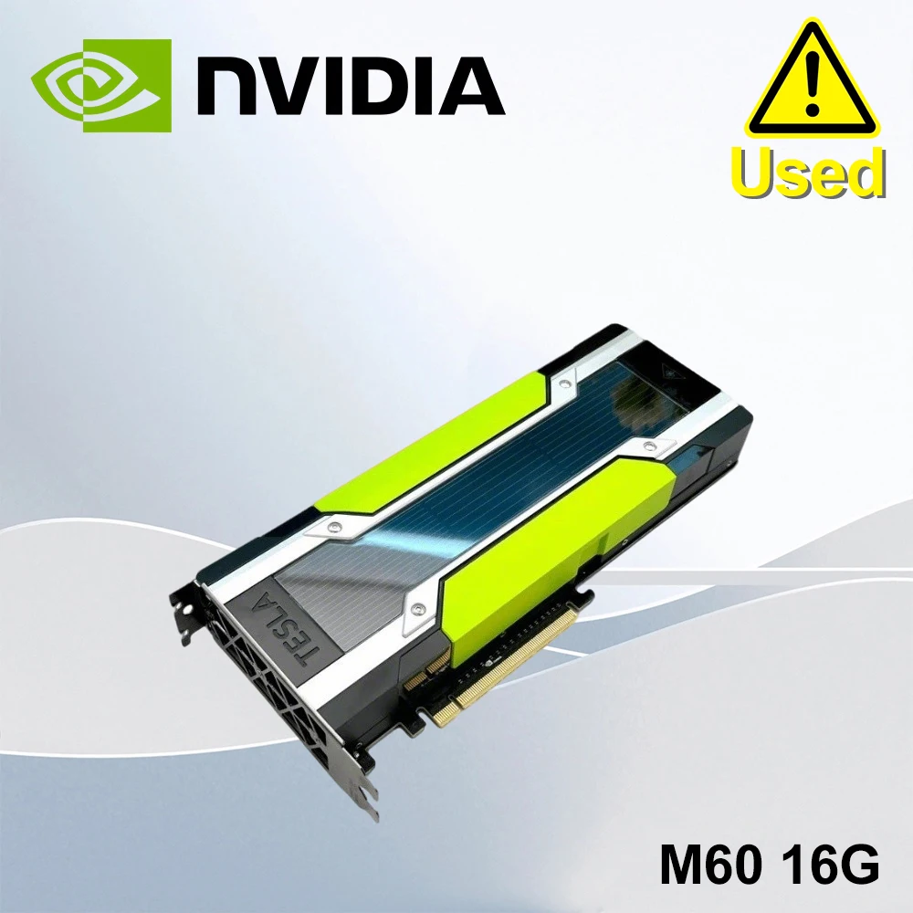 

NVIDIA Tesla M60 M60 Tesla 2 x 8GB 256-bit GDDR5 PCI Express 3.0 x16 Graphics Card