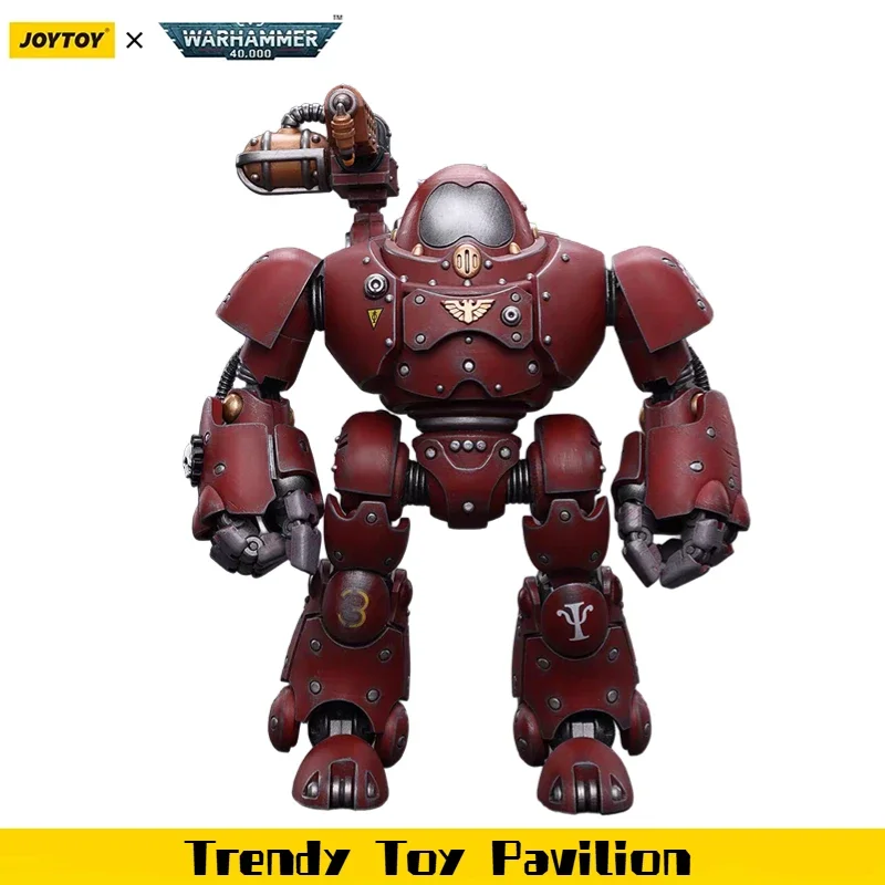 

【JOYTOY】Warhammer 40K Adeptus Mechanicus Kastelan Robot with Incendine Combustor1/18 Action Figure Toy