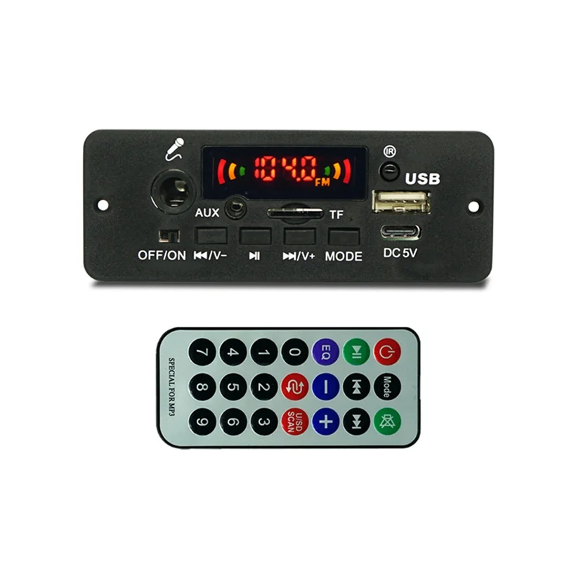 2-Kanal 5W Auto Lautsprecher Verstärker Digital Verstärker Audio Board 5V Power Bluetooth Audio Verstärker Bord für Auto